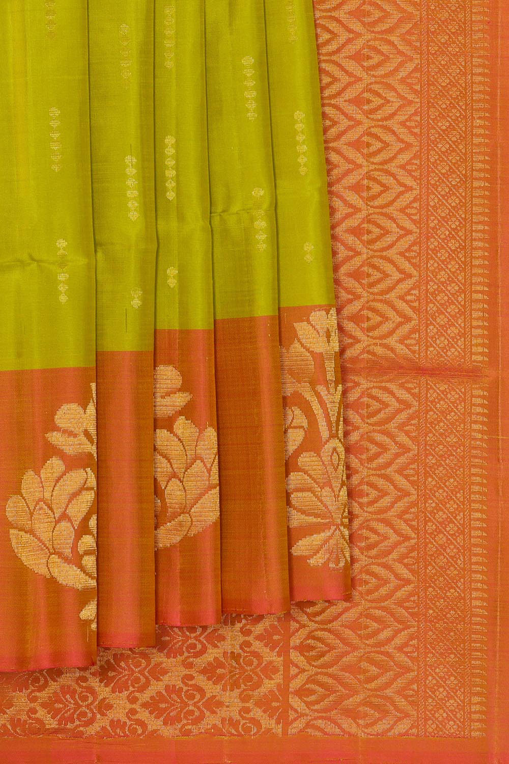 Image of Simple Yet Elegant Green Saree